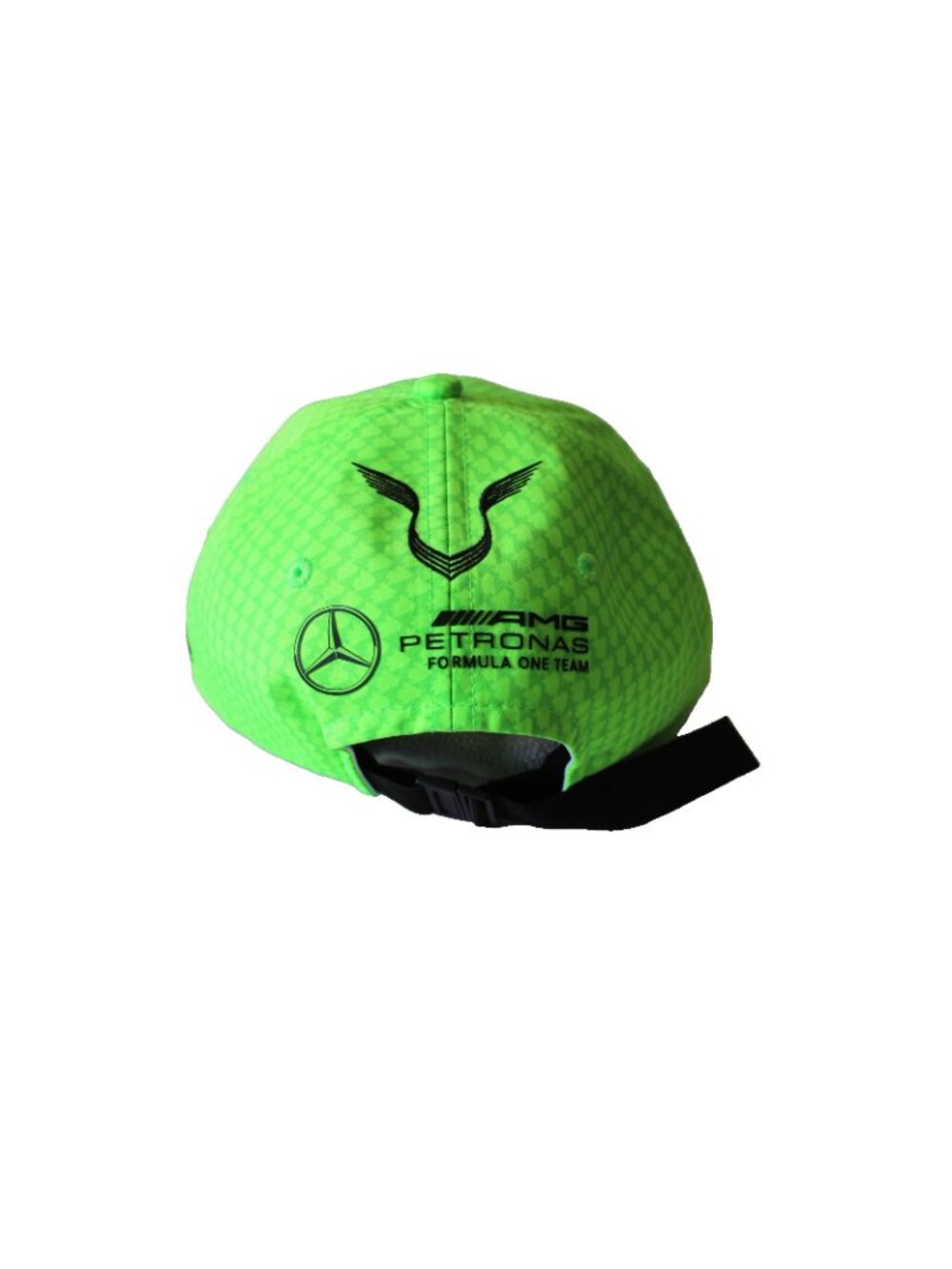 Mercedes Lewis Hamilton F1 Hat Neon Green Monster Energy Gran Turismo AMG Cap - Picture 4 of 8